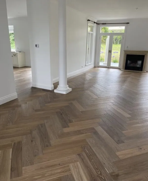 Sherbrooke Oak Herringbone timber flooring