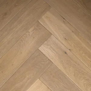 Sherbrooke Oak Herringbone on display in the showroom