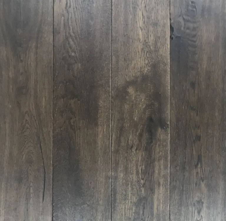 Dark oak range boards laid side by side